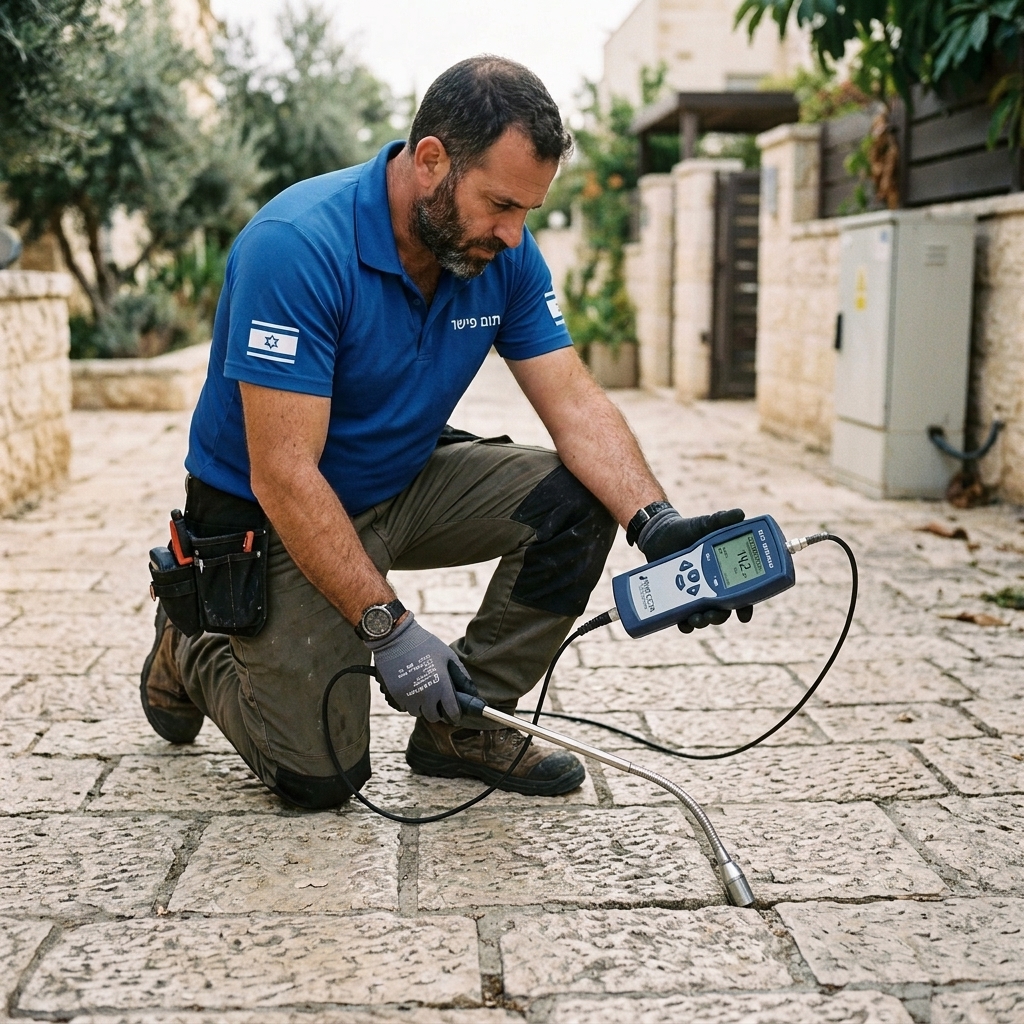 איתור נזילות בגז - תום פישר